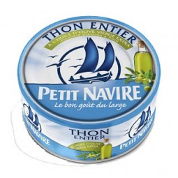 Petit Navire Tuna in olive oil 160g