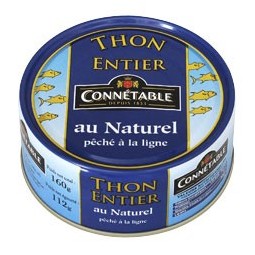Connetable  Natural Tuna 112g
