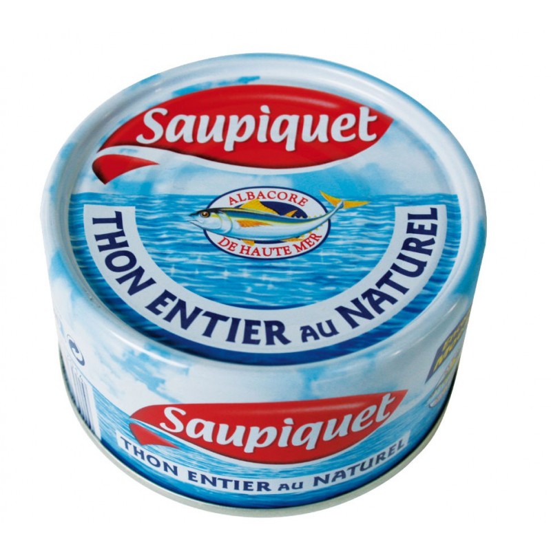 Saupiquet Natural Tuna 140g