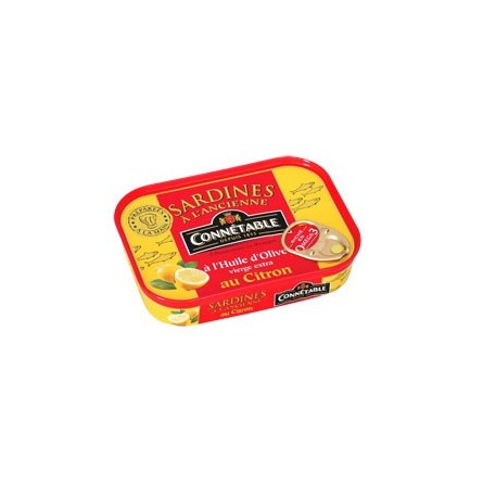 Connetable Sardines in Oil and Lemon 115g