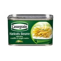 Cassegrain Haricots Beurre Cueillis et Rangés main 220g