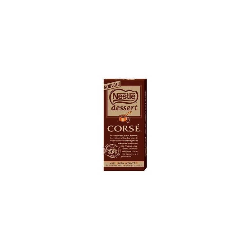 Nestlé Chocolat Noir Corsé 200g