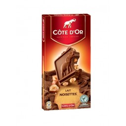 Côte d'Or Chocolat au Lait et Noisettes 180g
