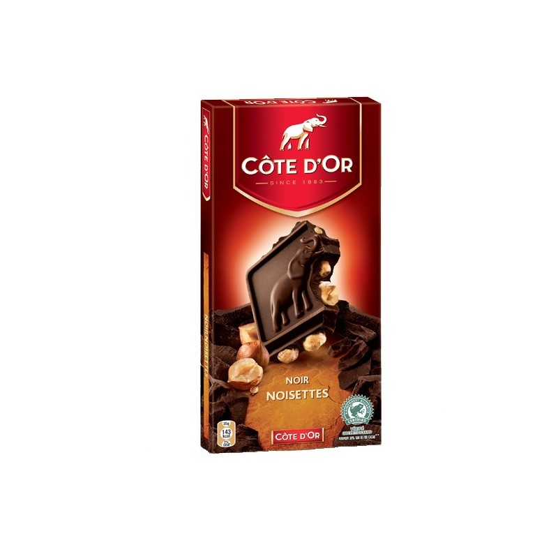 Côte d'Or Chocolat Noir Noisettes 180g