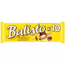 Balisto Chocolate and Honey Chocolate Bars 185g