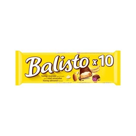 Balisto Chocolate and Honey Chocolate Bars 185g