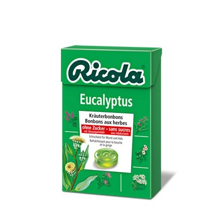 Ricola Sugar-free Eucalyptus Candies 50g