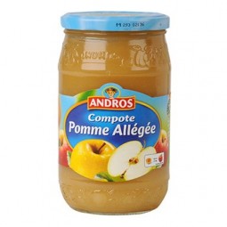 Andros Pomme Allégé (sans sucre ajouté) 730g