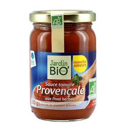 Jardin Bio Provençal Tomato Sauce 200g