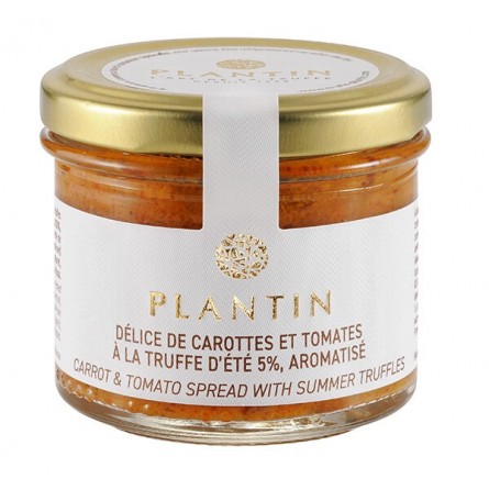 Délices de carottes et de tomates à la truffes Plantin 100g Délices de carottes et de tomates à la truffes Plantin 100g