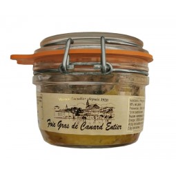 Whole duck foie gras to the Fleur de Sel 130g Maison Masse - 2