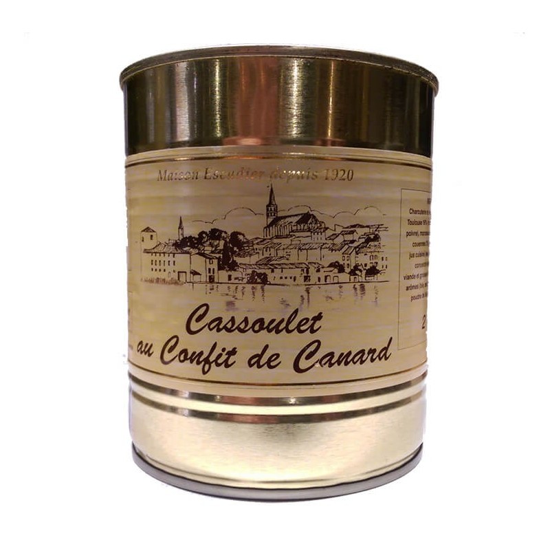 Cassoulet de Castelnaudary au Confit de Canard 2 parts