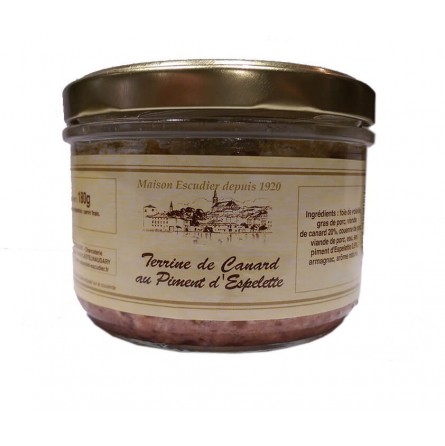 Castelnaudary Terrine with Duck and Espelette Pepper 180g