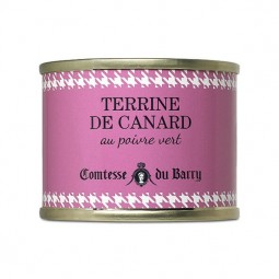 Terrine de canard au poivre vert Comtesse du Barry 70g