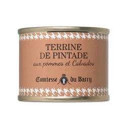 Terrine de pintade aux pommes et calvados Comtesse du Barry 70g