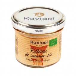 Rillettes of Organic Salmon Kaviari 90g