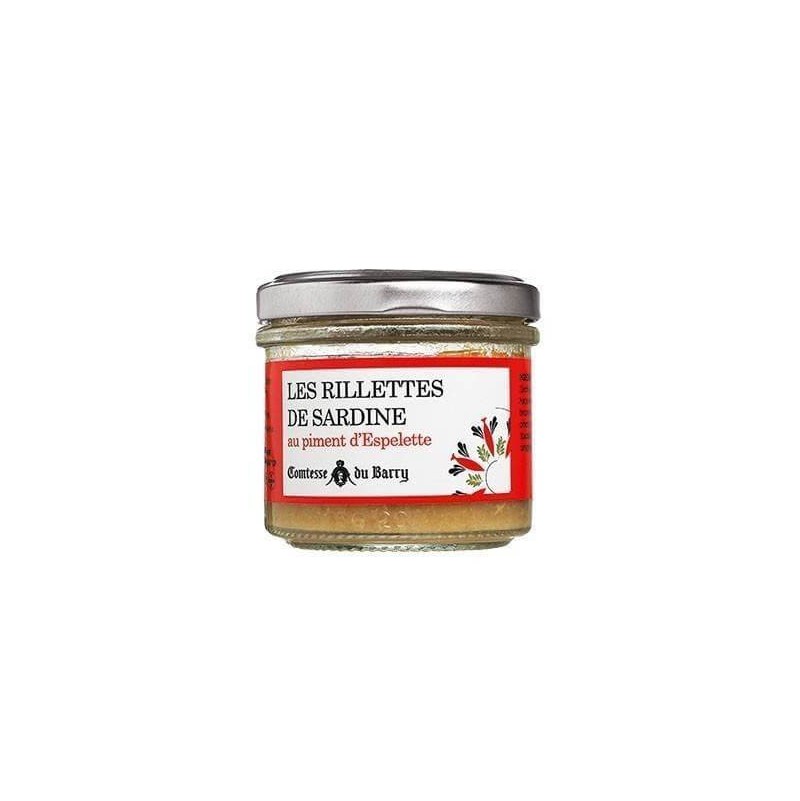 Rillettes of sardine with Espelette pepper Comtesse du Barry 90g