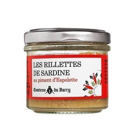 Rillettes of sardine with Espelette pepper Comtesse du Barry 90g