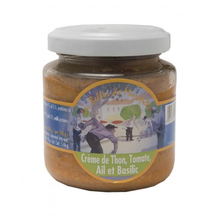 Tartinable de thon, tomates, ail et basilic Ferrigno 110g Tartinable de thon, tomates, ail et basilic Ferrigno 110g