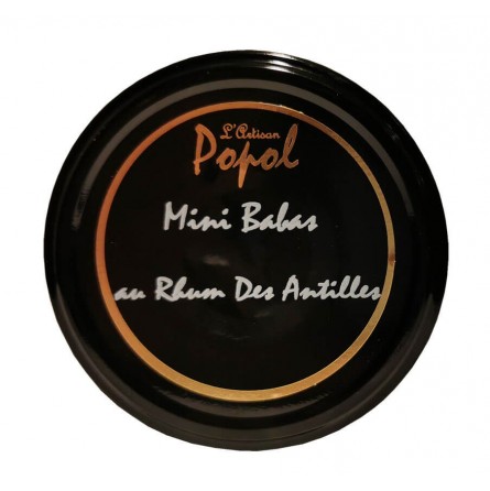 Mini rum babas from the West Indies Popol 150g Mini rum babas from the West Indies Popol 150g