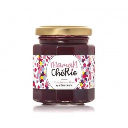 Raspberry and rose l'Epicurien jam 210g