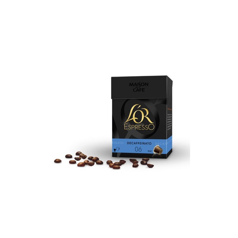 L'Or Expresso Capsules Décaffeinato N°6 x10 50g