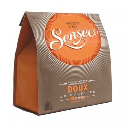 Senseo café 40 dosettes doux 277g