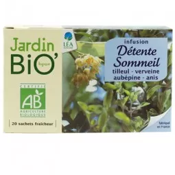 Jardin Bio Infusion Détente Sommeil x25 30g