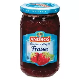 Andros Confiture Fraises Allégée 350g