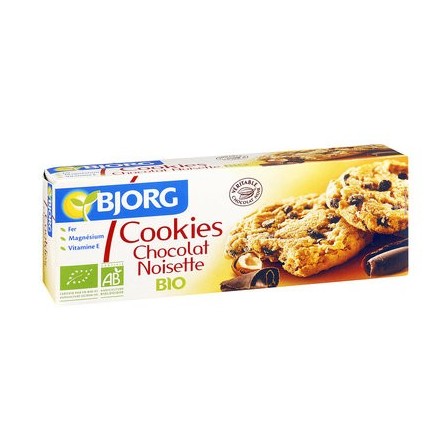 Bjorg Cookies Chocolat Noisettes 200g