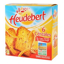 Heudebert Biscottes 6 grains x34