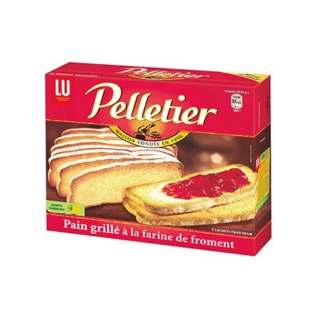 Pelletier Pain Grillé Froment x22