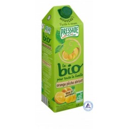 Pressade Orange Peach Apricot Organic 1.5L