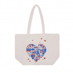 Sac Paris Dans Mon Cœur Les Parisettes