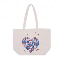 Sac Paris Dans Mon Cœur Les Parisettes