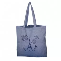 Tote Bag Bleu Jean Les Parisettes