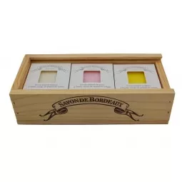 Coffret 3 Savons Fleurs 3x150g Savon de Bordeaux - 4