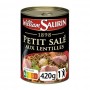 Petit salé aux lentilles William Saurin 420g