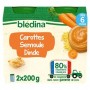 Blédina Baby Food Carrots Semolina Turkey From 6 Months 2x200g