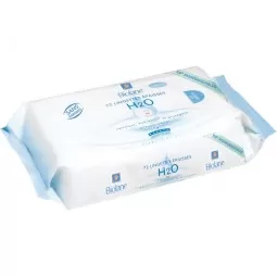 Biolane Lingettes Épaisses H2O x72 Amora - 2