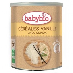 Babybio Vanilla Quinoa from 6 months 220g Babybio