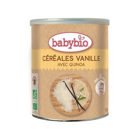 Babybio Vanille Quinoa dès 6 mois 220g Babybio