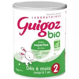 Guigoz Lait 2ème Age Dès 6 Mois Bio 800g Guigoz - 2