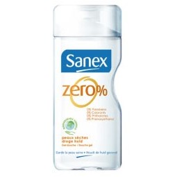 Sanex Gel Douche 0% Peaux Sèches 500ml