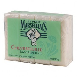 Le Petit Marseillais Chèvrefeuille 4x100g