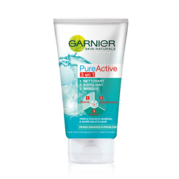Garnier Pure Skin Natural 3-in-1 Cleansing Gel 150ml