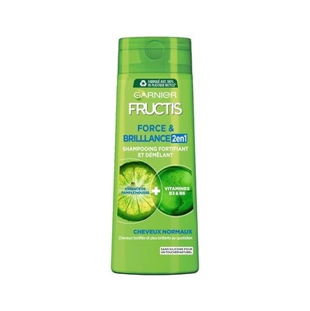 Garnier Fructis Shampooing Fortifiant Cheveux Normaux 2 en 1 250ml