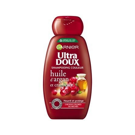 Garnier Ultra Gentle Argan Cramberry Shampoo 250ml