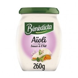 Sauce Aioli Bénédicta 260g