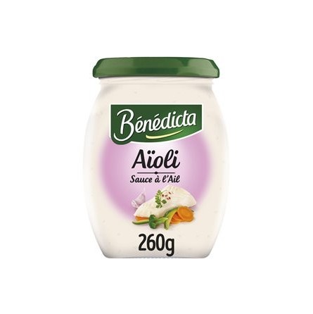 Sauce Aioli Bénédicta 260g